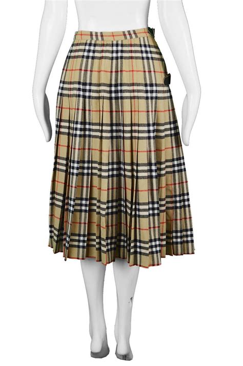 burberry tartan skirt|Designer Skirts .